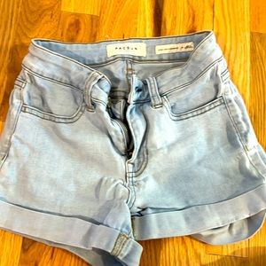 Pacsun Super Stretch Shortie Shorts